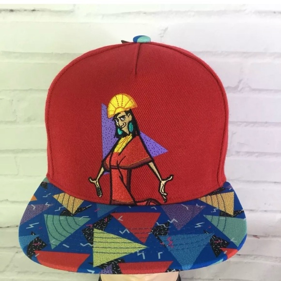 Disney Red and Blue Emperor's New Groove Hat - Picture 1 of 5